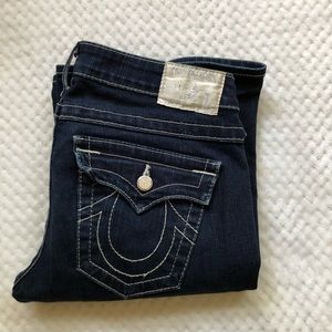 TRUE RELIGION Dark Wash Jeans 28